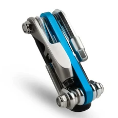 다기능 14 in 자전거 수리 도구 키트 합금강 유지 십자 드라이버 체인 커터, 01 파란색