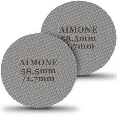 [ 1235070 ] Normcore 58.5mm 퍽 스크린 - 하단 샤워 에스프레소 포타필터 바스켓용 금속 커피 재사용 가능한 필터 58mm 1.7mm 두께 150μm 31