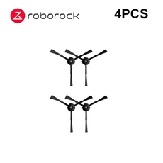 Roborock Q Revo MaxV/Q S/Q Pro 로봇 진공 클리닝기 액세서리 먼지 봉투 메인 사이드 브러시 Hepa 필터 천, 15 4pCs