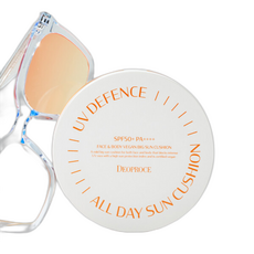 대용량+이브비건인증+높은자외선차단 디오프러스 비건 유브이 디펜스 올 데이 선 쿠션 SPF50+ PA++++, 25g, 1개