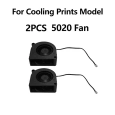 5020 블로워 팬 애니큐빅 코브라 S1 모델 냉각 빠른 더 속도 저소음 액세서리, 06 2PCS Blower Fans