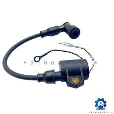 호환 점화 코일 어셈블리 6BX-85571-00 보트 엔진 F4L 4행정용 Hidea 6HP-N23R용, 01 Black, 1개