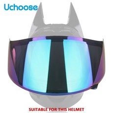 HNJ 고양이 귀 오토바이 헬멧 렌즈 풀 페이스 모토 헬멧 바이저 투명 다채로운 분해가 용이함 다목적 설치, 04 CAI, 1개