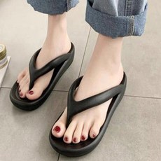 키높이 쪼리 푹신한슬리퍼 통굽조리 여름쪼리
