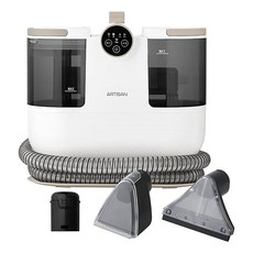 【ARTISAN 奧堤森】SC3001 高效蒸氣防黴織物清潔機 洗沙發/床墊 100度蒸氣清潔 贈環保購物袋, 白, SC3001