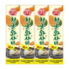 오뚜기 청귤콕콕와사비 100g 4개