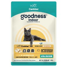 Canidae goodness Indoor 貓糧, 1個, 良善-室內貓(白身魚) 2.3kg
