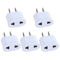 110v 220v 변환 돼지코 어댑터 일본 미국 대만 여행용, 5개