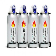 [ZIXI] 월드프로119 차량용 소화기 휴대용 간이소화용구, 4개