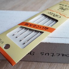 크로바 인형바늘 8호 178mm 2개 1set