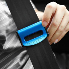 솔레르 편안한 안전벨트 스토퍼, 2개, 블루 2개, 블루