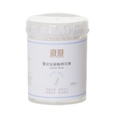 奇哥 嬰幼兒細軸棉花棒-250隻入, 1個