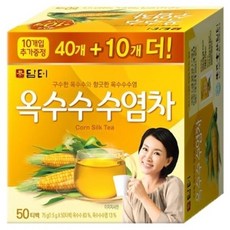 담터 옥수수수염차 50T (40T 10T)20581351643579, 1개