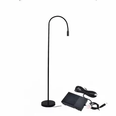 5W UV LED 경화 램프 풋 스위치 조정 가능한 초점 플로어 램프 접목 속눈썹 접착제 빠른 건조 보라색 빛 미, 07 5W black