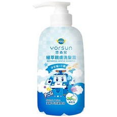 博寶兒 POLI 植萃舒膚洗髮露 (棉花香), 1瓶, 500ml