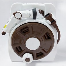 日式水管收納組JP11咖啡10米組 - 好收納、抗水壓、多功能灑水清潔, 咖啡色, 1個