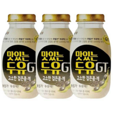 남양유업 맛있는 두유 GT 고소한 검은콩.깨, 200ml, 30개