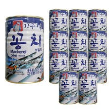 강구나루 꽁치통조림 400g, 12개