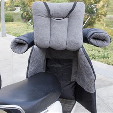 오토바이 방한용품 보온 워머 무릎 담요 시트 패드 분리형 플리스 순수블랙+보관 버클 특수 스타일, 일체형 플리스 블랙 돌핀