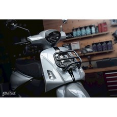 翔哥精選 Fiddle Ghost鋁合金書包架書報架，適用三陽SYM 125/158機車，黑書包肥豆系列, 鋁合金 黑書包➕內鐵支架