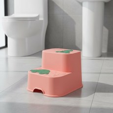 유아 키높이 발디딤대 스텝스툴 2단 아기 디딤대 미끄럼방지, 1개, 1good day 뛰뛰빵빵 스툴 (네이비)