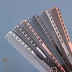 컷트빗 가이드 헤어빗 바버샵용 클리퍼빗 클리퍼 이발빗, 골드 숏, 기본 모델명/품번