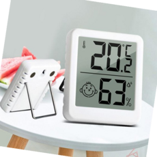 파충류온습도계 디지털온도계 자석 스탠드 벽걸이 온습도계, 본상품