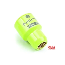FPV RC 쿼드콥터용 슈퍼 미니 스터비 안테나 3.5dBi 롤리팝 4 QAV, 01 Green SMA V4