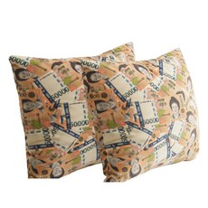 새로이 돈방석 세트 2PCS 메모리폼, 쿠션세트