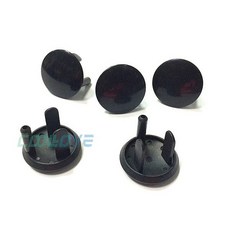 COOLOVE 三孔電源插座防塵保護蓋 五顆裝, 1個
