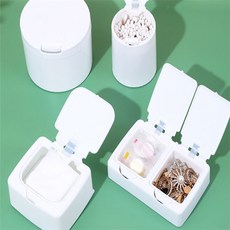 유즈Shop 원터치 수납함 수납상자, 원형 소