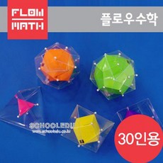 [플로우수학교구]정다면체듀얼만들기(30인용), 수량, 1개
