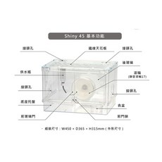 胖頭龍批發工廠 麗利寶45公分閃耀之星倉鼠籠 倉鼠籠 鼠籠 天竺鼠 老公公鼠 銀狐 籠子, 1個, 含配件