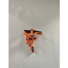 애완동물 훈련용 입마개 세트 물림 방지 마스크 조절 가능한 강아지, 04 S, 04 Orange