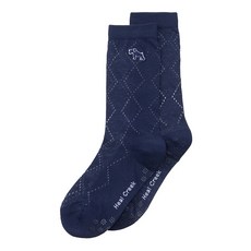 힐크릭 H612 여성 아가일 조직 니삭스_NA, 1개, NAVY