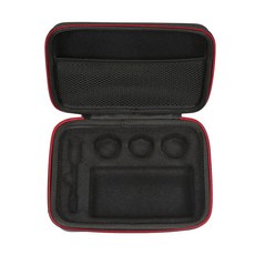 Ozobot Evo App 연결 코딩 로봇용 새 EVA 하드 케이스 - USB 충전 케이블/플레이 필드/스킨/4가지 색상 코드 마커에 적합, 검은색, 하나