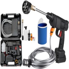 무선 고압세차기 고압세척기 분사기 세차고압펌프 세차건, G. 10 개의 배터리 F60