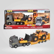 장난감 볼보 운반트럭 휠로더 세트 유아 작동 볼보장난감자동차 장난감미니카 자동차 장난감휠로더, 본상품