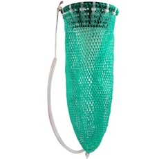 해루질 망태기 뜰채 야간 게 소라 잡이 그물망, 심플 스틸 반지 25cm 60cm