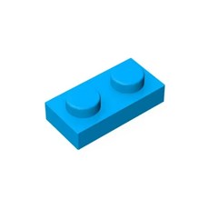 1X2 호환블록 3023 28653 6225 모델 호환 3개입 1세트, 051 Dark Azure