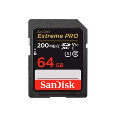 SanDisk Extreme Pro SDXC UHS-I 記憶卡, 1個, 64GB