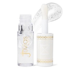 Juvia's Place 매직 립 오일 - 화이트 피치 - 부드럽고 윤기 나는 육즙이 많은 입술을 위한 비타민 E가 함유된 매끄럽고 수분을 공급합니다 - 과일 추출물 함유 -, 1