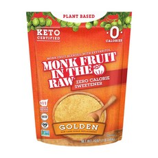 Lakanto 나한과 감미료 에리스리톨 함유 골든 454g 1개