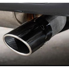 배기팁 25년 JL/JK 모델 호환 머플러 팁 배기구 커버 튜닝 마후라, 18-25년 실버 하나, 원래 주차 공간 교체