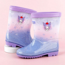 아동 장화 글리터 투명 어린이 유아 장화 방수 부츠