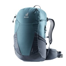 Deuter FUTURA 透氣網架背包 27L 登山包【野外營】辣椒紅/墨綠/黑水藍/薑黃/水藍/霧藍, 霧藍