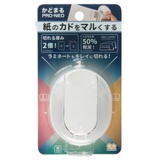 썬스타 카도마루 프로 네오 모서리를 둥글게 만들 수 있는 코너 커터 3 + 5 + 8mm 사이즈, 화이트, 1개