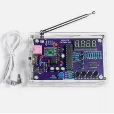 FM 라디오 조립 키트 납땜 전자 회로 아두이노 DIY 조, 1개