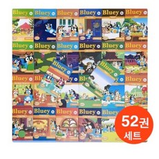 (제이제이브라더)당일 배송 블루이 52권 세트 Bluey 영어원서 애니메이션 대본 음원+ 영상 제공