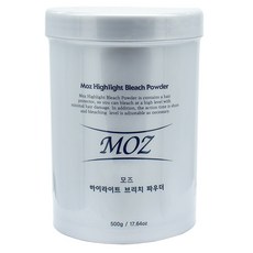 (주) 모나리자 화장품 [멸치쇼핑] [모나리자] 모즈 하이라이트닝 브리치 파우더 (탈색제) 500ml, 1개, 500g